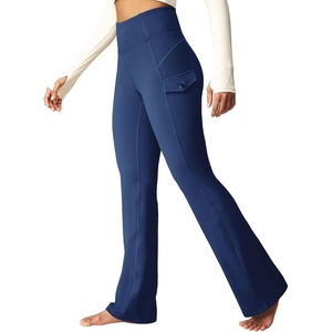 image:imageHeathyoga Cargo Pants Women Fleece Lined Leggings Waterproof Hiking Pants Women Thermal Pants Warm Wide Leg Sweatpants WinterBlue