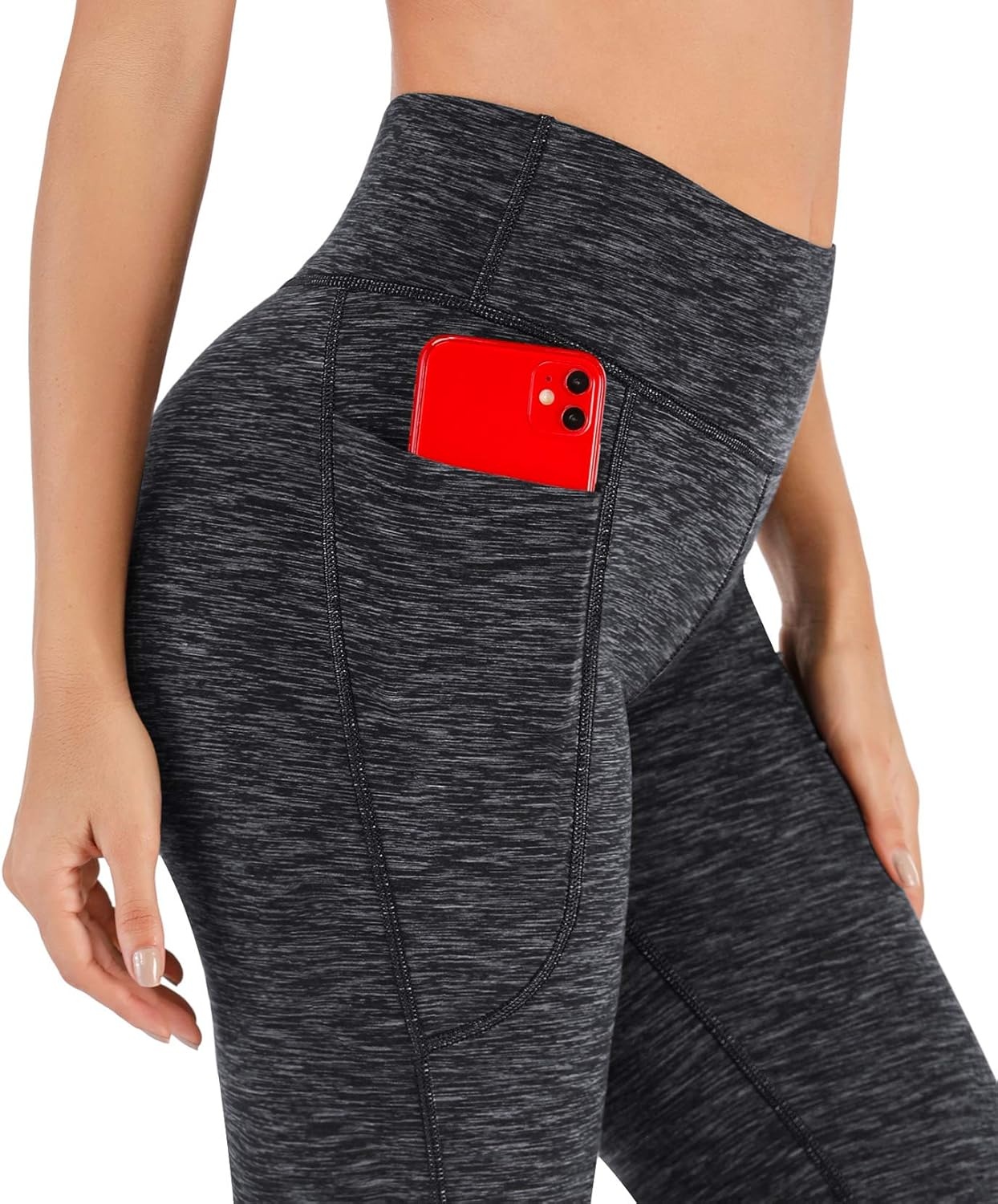 image:imageHeathyoga 283032 Yoga Pants Women Wide Leg Yoga Pants with Pockets for Women Flare Leggings Bootcut Work Dress PantsInk