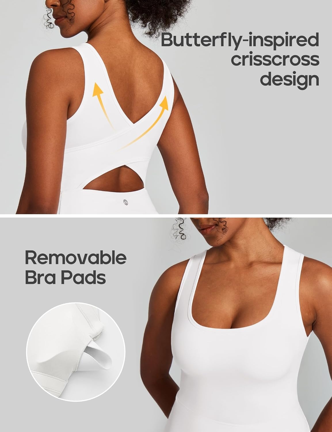 image:imageHeathyoga Athletic Dress for Women Easy Peasy Tennis Dress with Shorts Underneath Workout Active Golf Dresses for WomenCloudy White