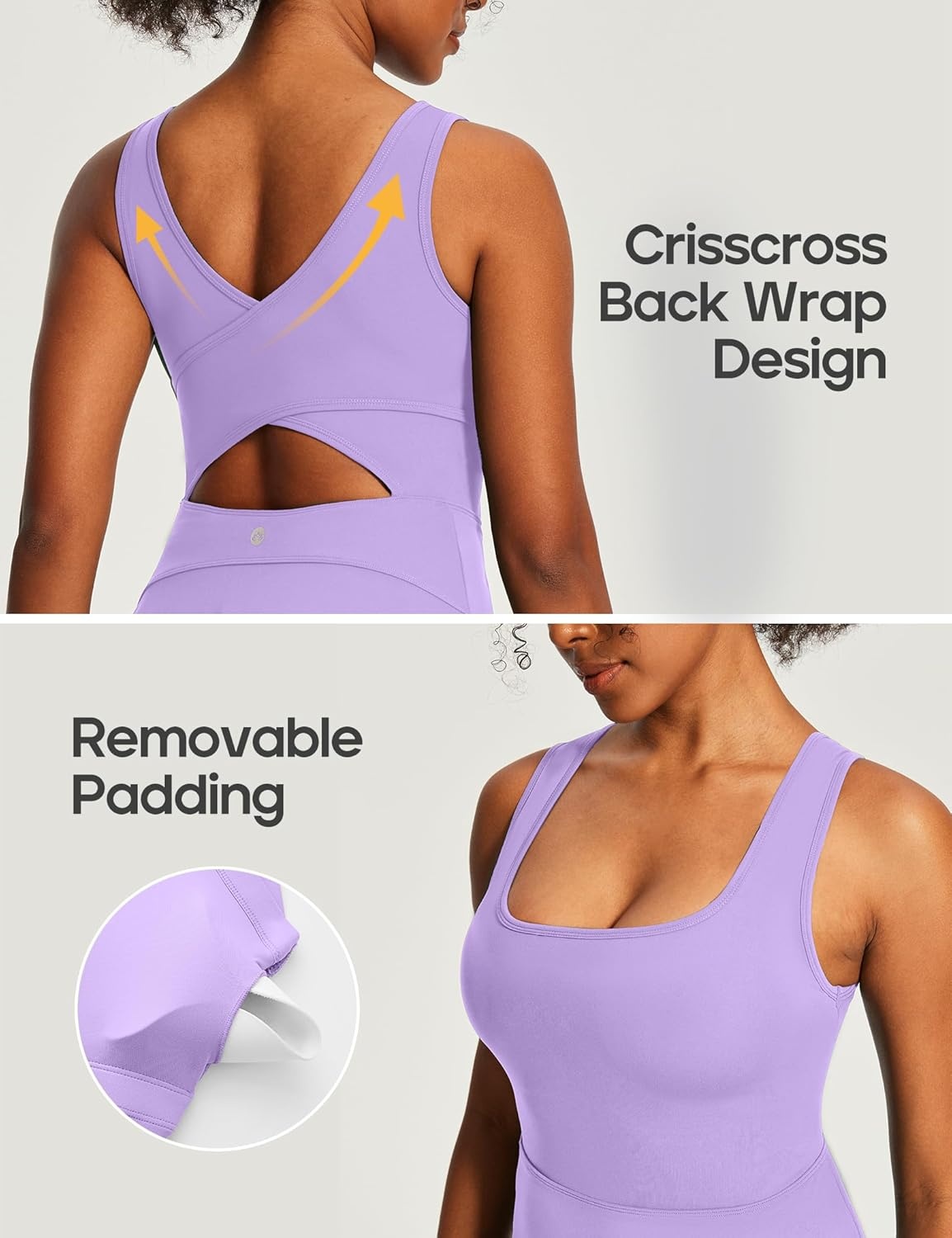 image:imageHeathyoga Athletic Dress for Women Easy Peasy Tennis Dress with Shorts Underneath Workout Active Golf Dresses for WomenLavender