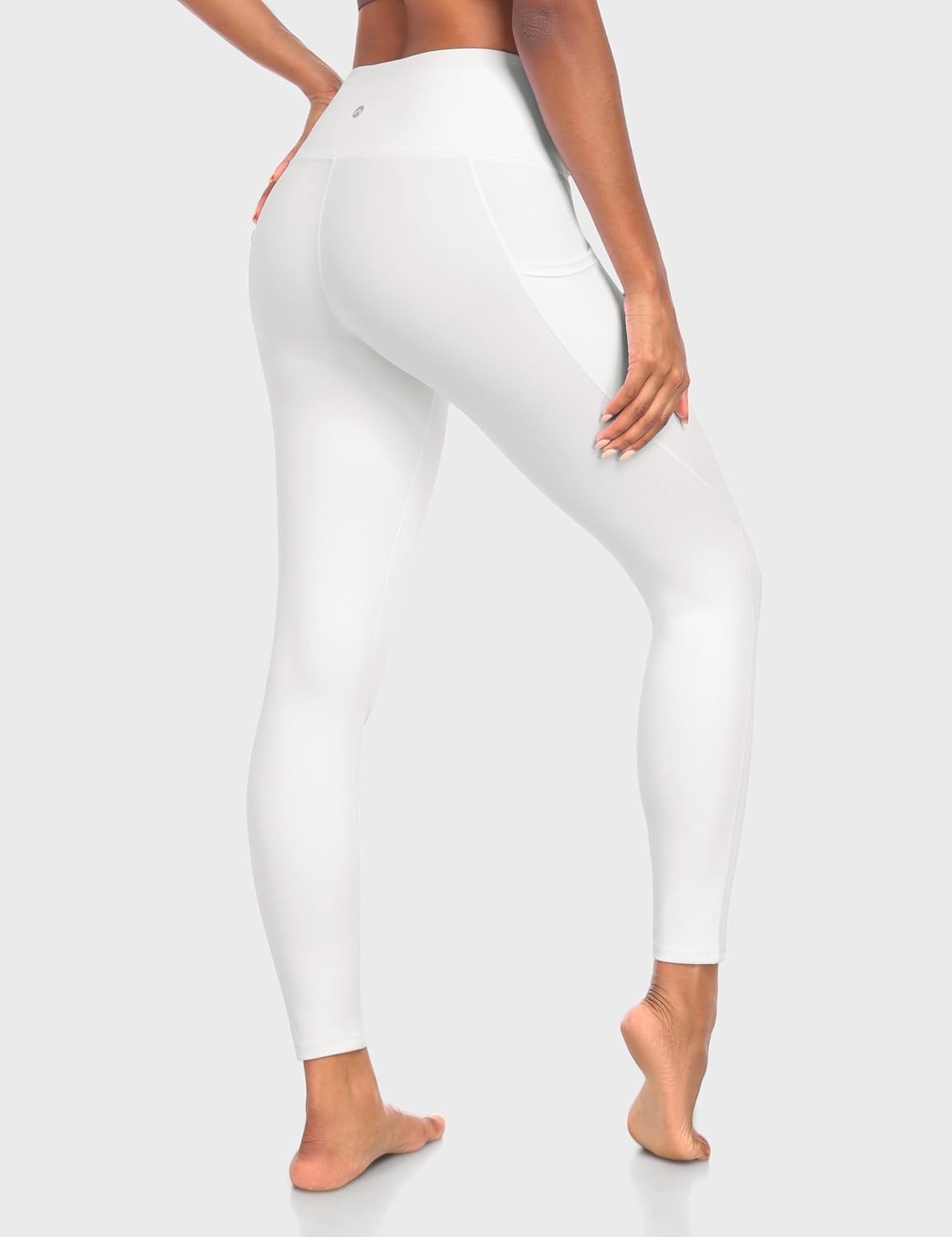 image:imageHeathyoga Leggings with Pockets for Women Tummy Control High Waisted Yoga Pants Women Compression Workout LeggingsBone