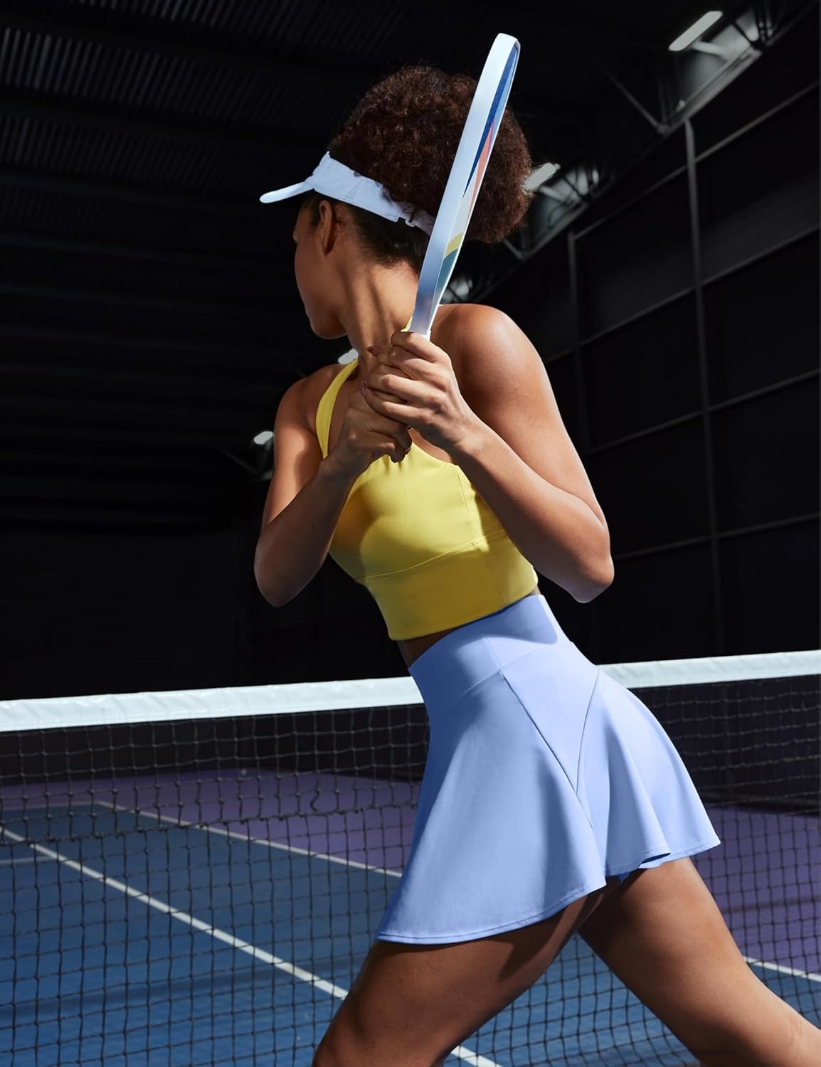 image:imageHeathyoga Pleated Tennis Skirt for Women with Pockets Shorts High Waist Athletic Golf Skirts Skorts for Woman Skater