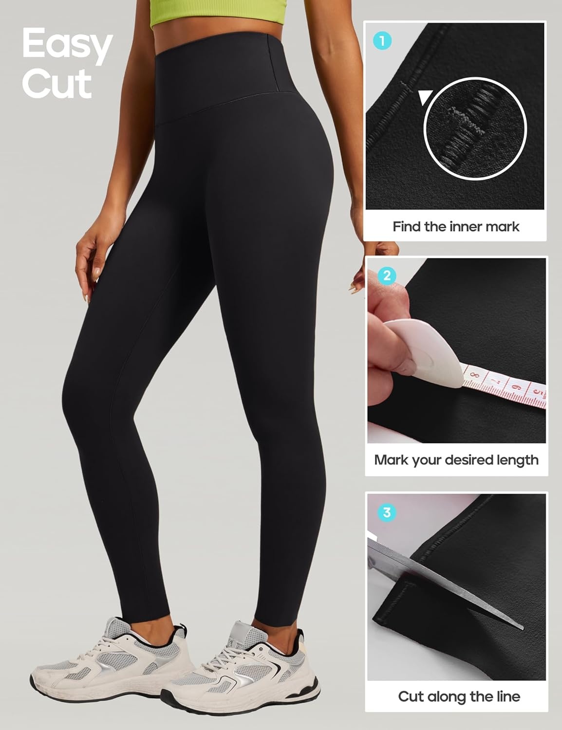 image:imageHeathyoga Scrunch Butt Lifting Leggings for Women Tummy Control No Front Seam Compression Leggings for Women Yoga Pants WomenBlack
