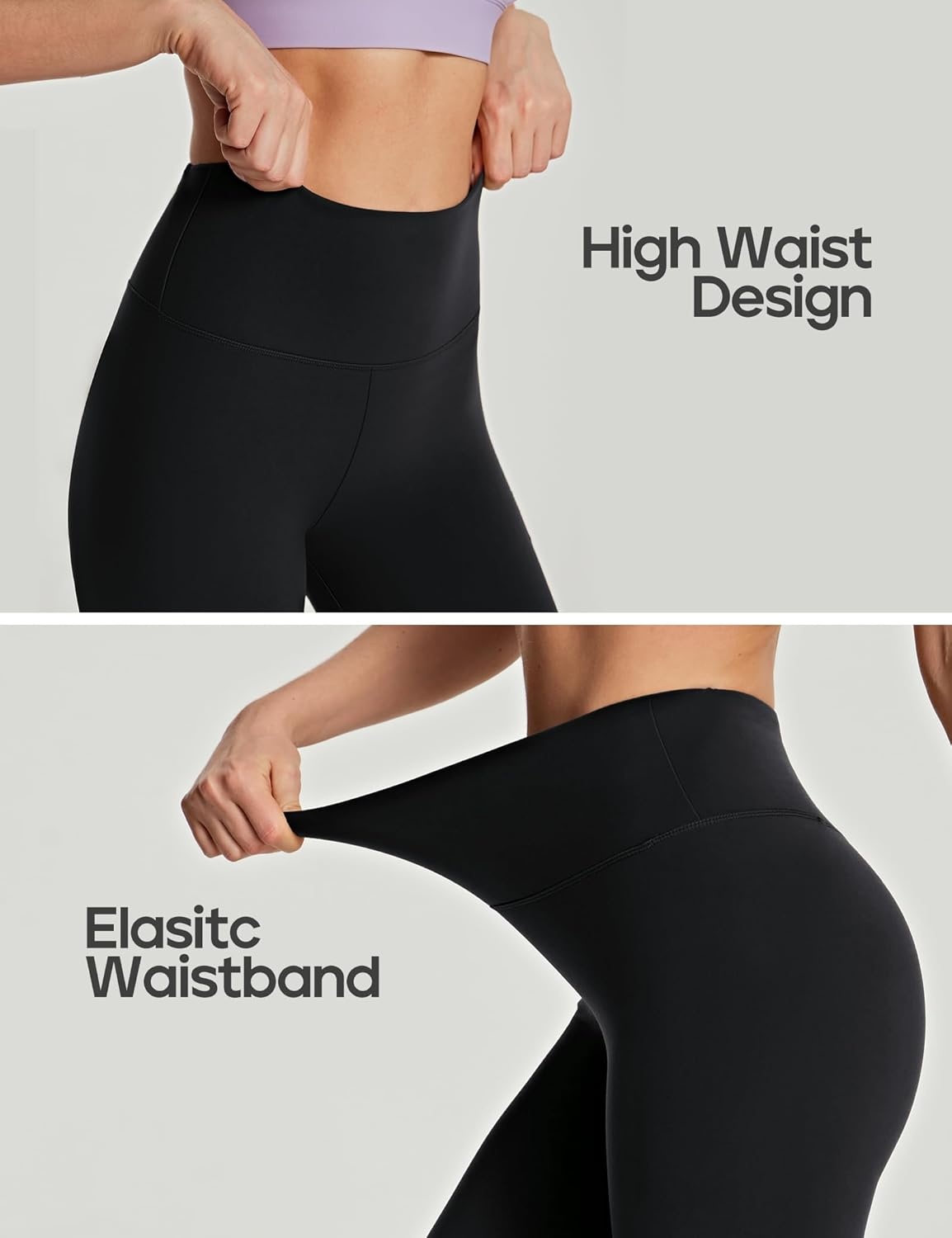 image:imageHeathyoga Womens Leggings with Pocket Buttery Soft Legging for Women Tummy Control High Waisted Yoga PantsBlack