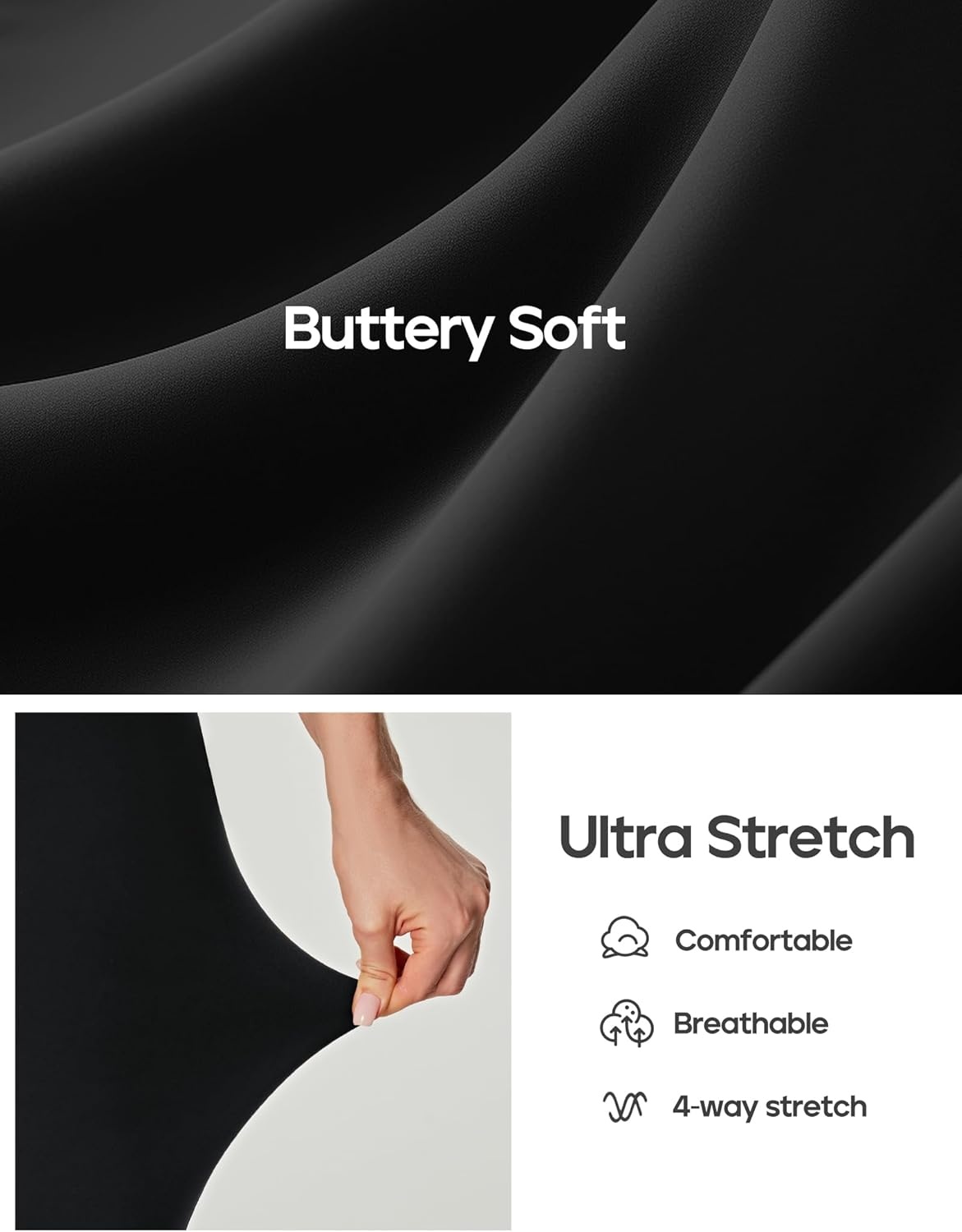 image:imageHeathyoga Womens Leggings with Pocket Buttery Soft Legging for Women Tummy Control High Waisted Yoga PantsBlack