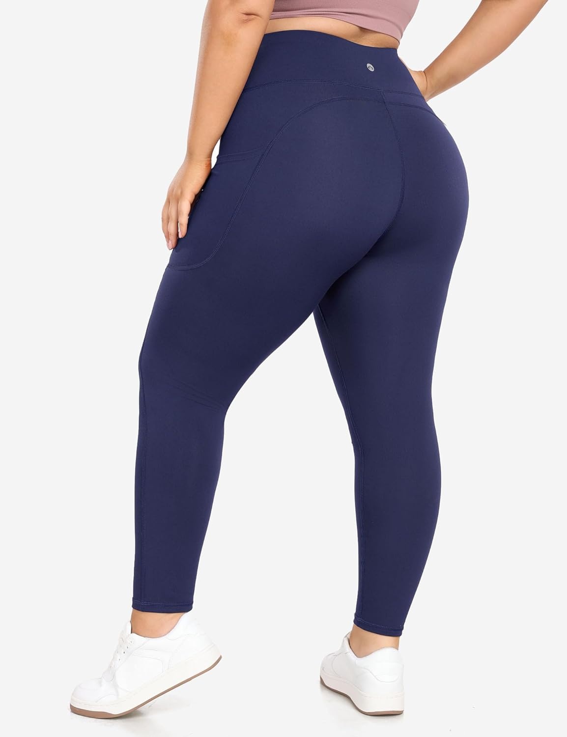 image:imageHeathyoga X6XL Plus Size Leggings for Women with Pockets Tummy Control Plus Size Yoga Pants High Waist Workout ClothesDarkblue