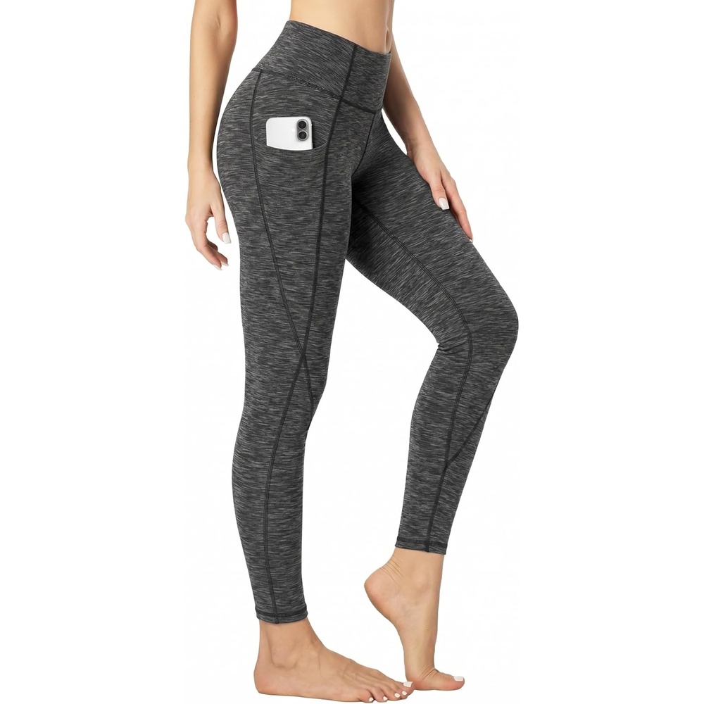 image:imageHeathyoga Leggings with Pockets for Women Tummy Control High Waisted Yoga Pants Women Compression Workout LeggingsInk