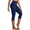 Navy Blue Capri