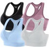 4 Packs-black+pink+gray+baby Blue