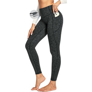 image:imageHeathyoga Fleece Lined Leggings Women with Pockets Thermal Leggings for Women Tummy Control Warm Winter Pants Yoga PantsInk