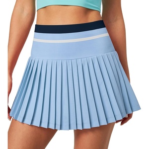 image:imageHeathyoga Pleated Tennis Skirt with Pockets for Women Tennis Skort for Woman High Waisted Golf Skirts Athletic SkirtAlice Blue