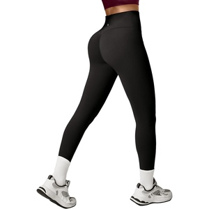 image:imageHeathyoga Scrunch Butt Lifting Leggings for Women Tummy Control No Front Seam Compression Leggings for Women Yoga Pants WomenBlack