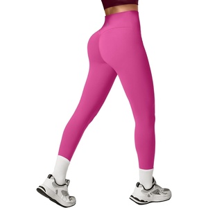 image:imageHeathyoga Scrunch Butt Lifting Leggings for Women Tummy Control No Front Seam Compression Leggings for Women Yoga Pants WomenHot Pink