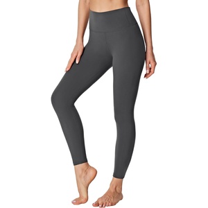 image:imageHeathyoga Womens Leggings with Pocket Buttery Soft Legging for Women Tummy Control High Waisted Yoga PantsGrey