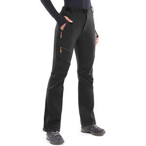 image:imageHeathyoga Snow Ski Pants Women Waterproof Softshell Insulated Fleece Lined Snowboard Pants Hiking Pants for Winter OutdoorBlack