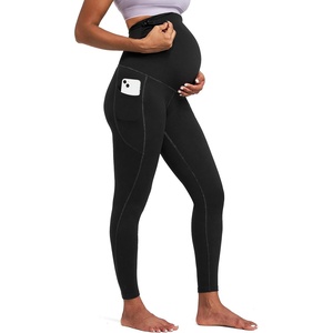 image:imageHeathyoga Maternity Leggings with Pockets  Pregnancy Yoga Pants for Womens Workout