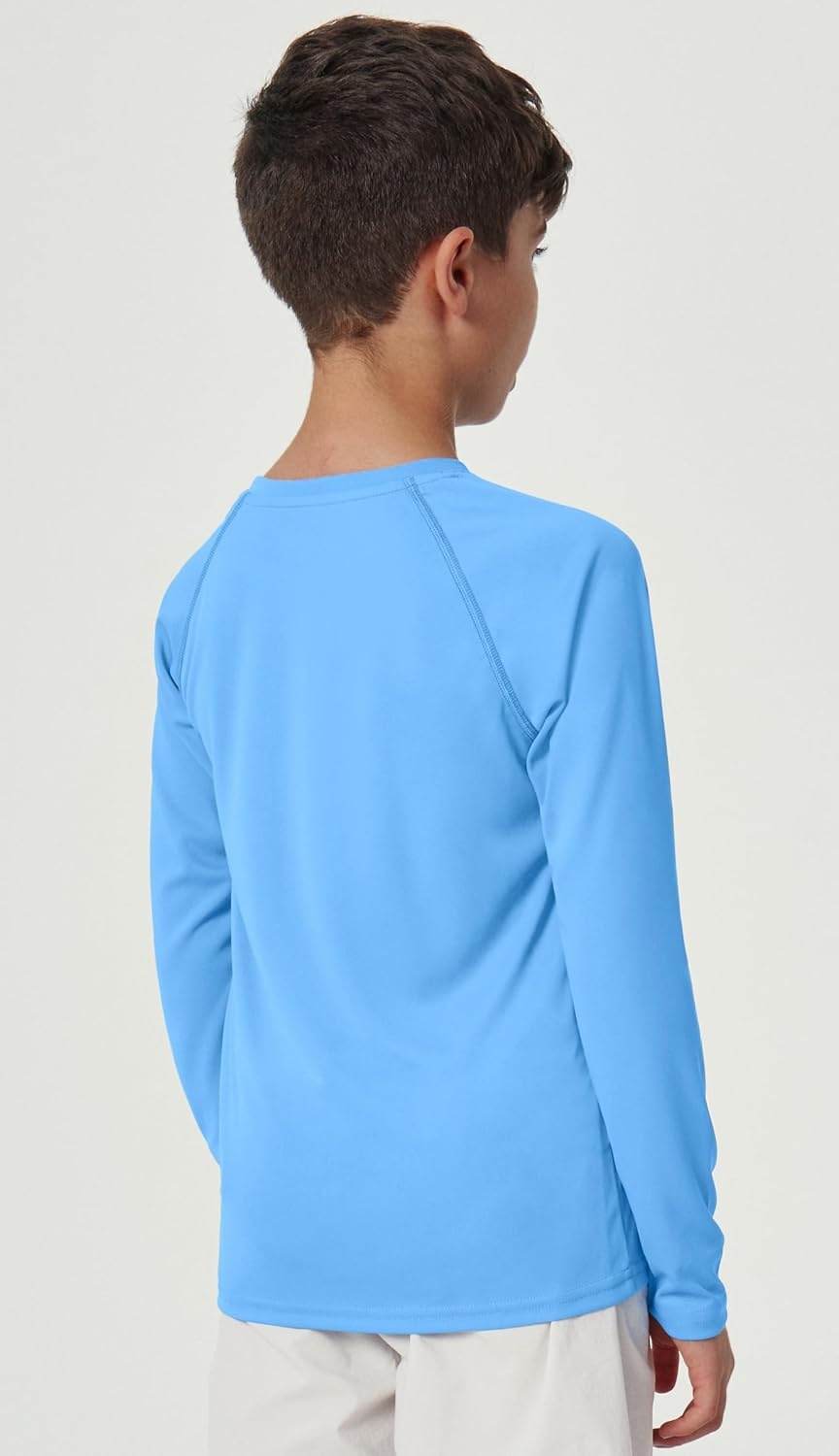 image:imageHeathyoga Boys Rash Guard UPF 50 Swim Shirt UV Sun Protection Hooded Long Sleeve